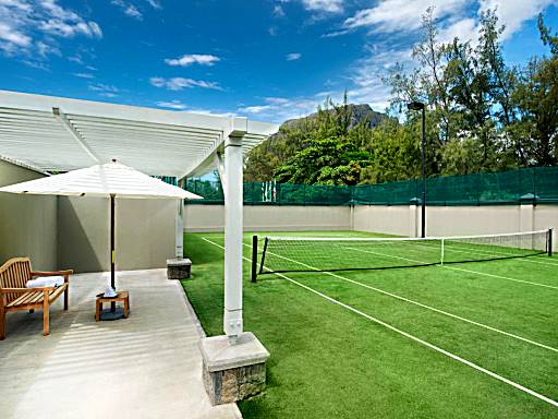 Tennis court, Land, Sport, Tennis, Paradis Hotel and Golf Club Mauritius