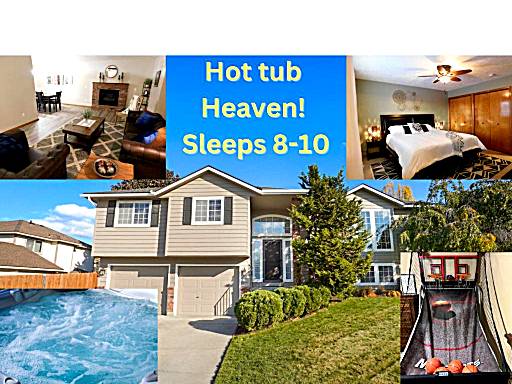 Hot tub! Sleeps 8-11Upscale Area