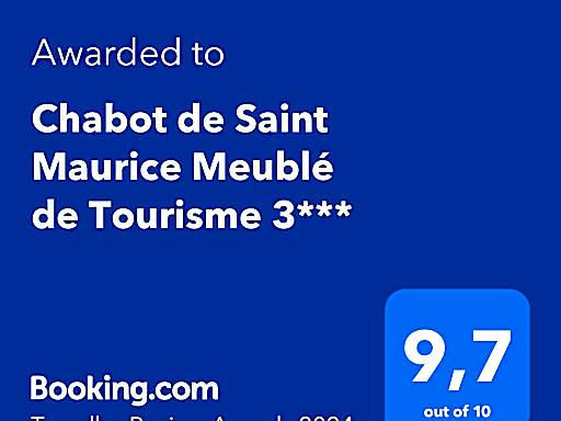 Chabot de Saint Maurice Meublé de Tourisme 3***