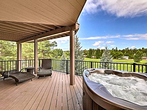 Cabin with Mtn View and Hot Tub by Continental Golf!