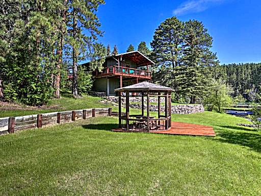 Tranquil Creekside Retreat with Deck on 30 Acres!