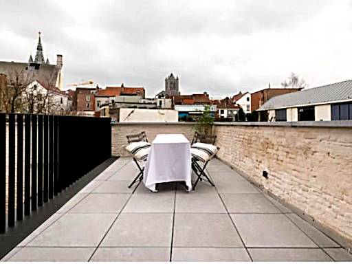 MAISON12 - Design apartments with terrace and view over Ghent towers