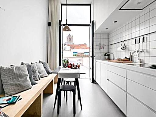 MAISON12 - Design apartments with terrace and view over Ghent towers