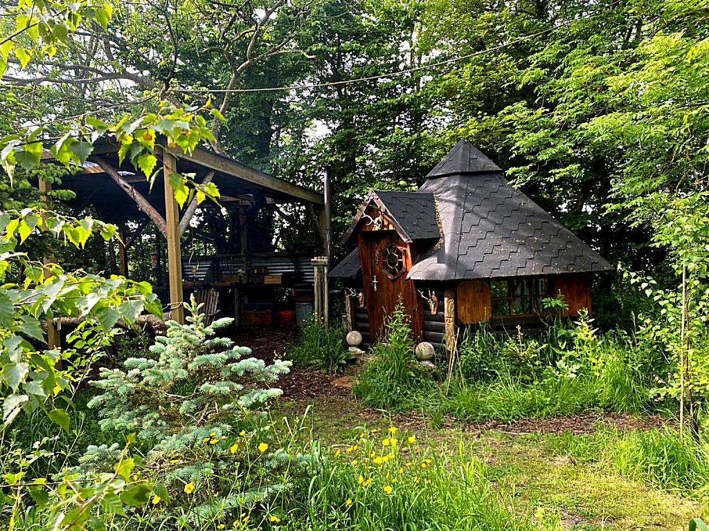 The Hobbit House and Secret Garden