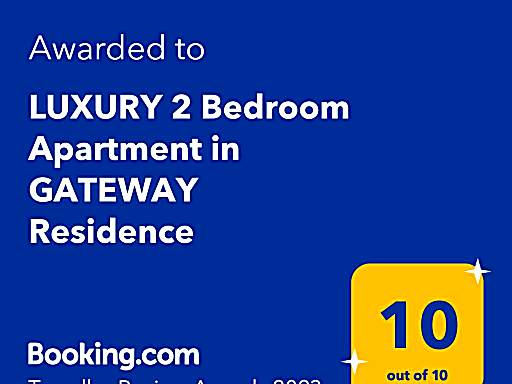 LUXURY 2 Bedroom Apartment in GATEWAY Residence
