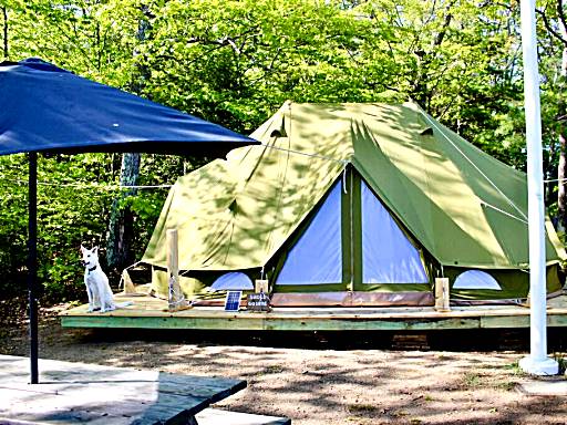 Island Tent Overlook in Maine